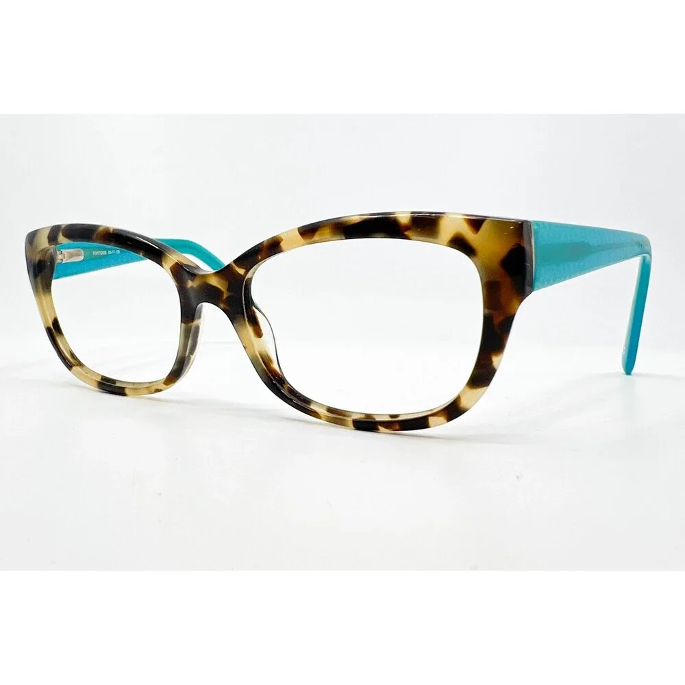 Kirkland Signature Eyeglasses Womens Tortoise Teal KS Molly 53-17-135 39849